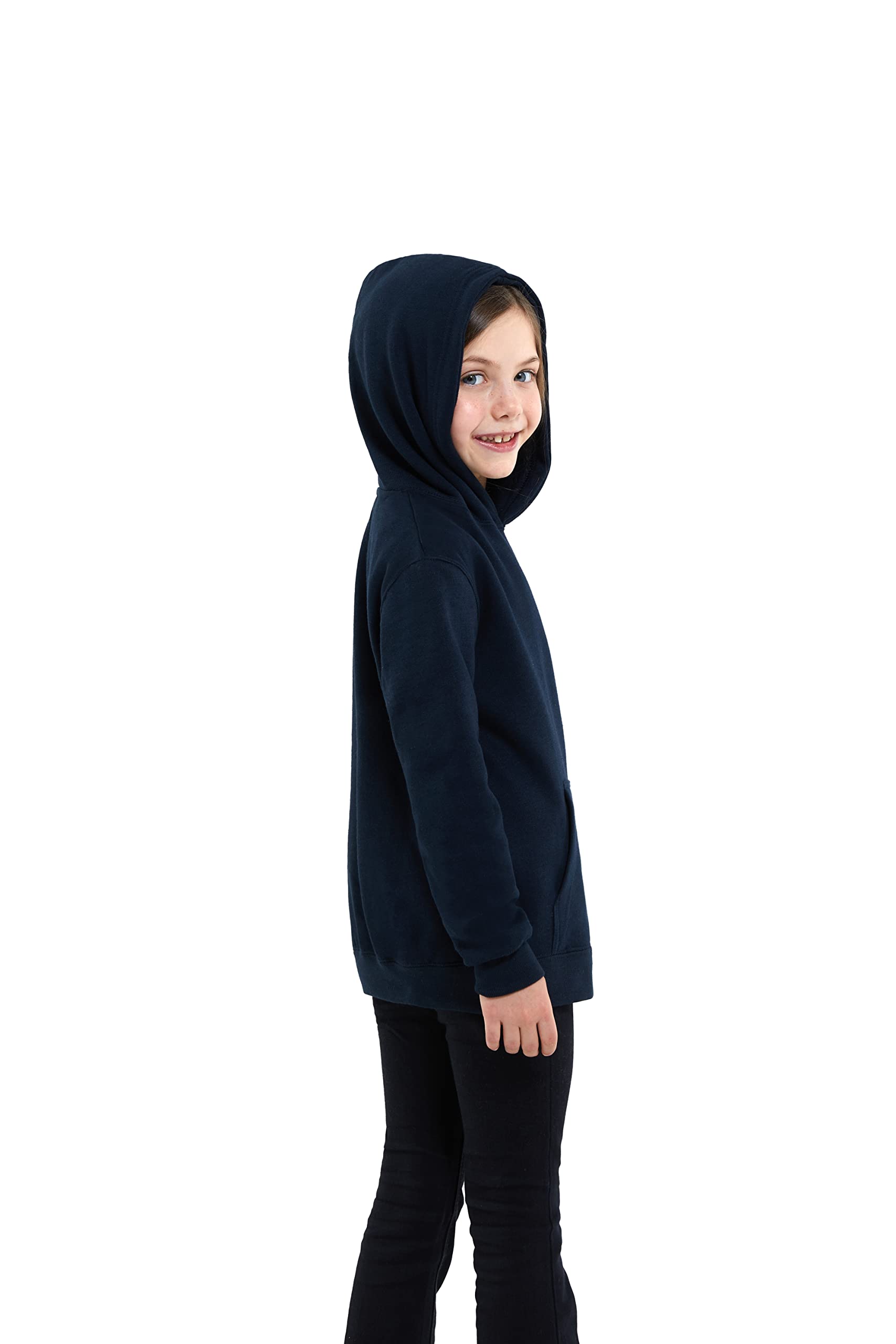 Inter Inter Hoodie Kids Navy Felpa con Cappuccio Unisex - Bambini e Ragazzi (Pacco da 1)