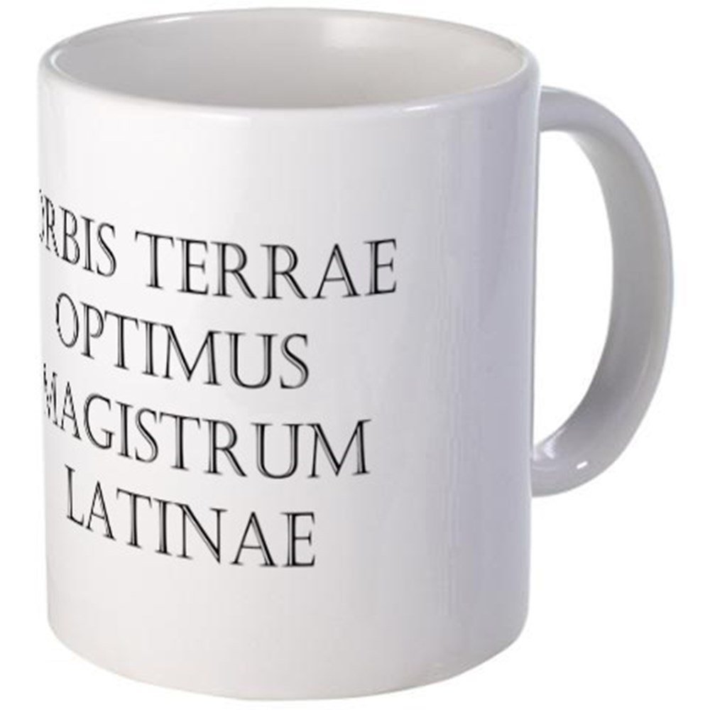 11 ounce Mug - Latin Teacher Mug - S White 