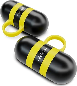 Lebert Cardio Hand Weights Steel Pair with Finger Loop