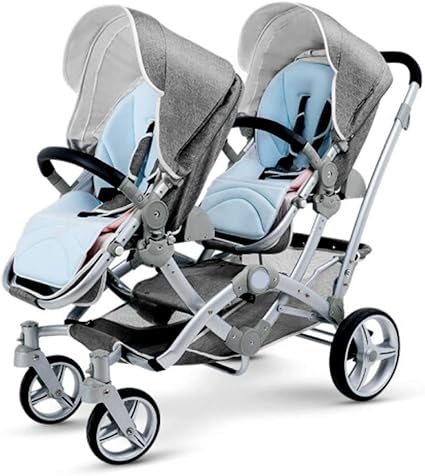 poussette transformable en double