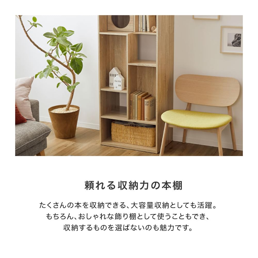 Amazon.co.jp: Catwalk Cat Bookshelf, Stylish Storage Shelf