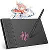 VEIKK OSU Tablet Graphics Tablet VK430 4x3 inch, Battery-Free Stylus 290RPS Reporting Speed, 8192 Print Sensitivity and 4 Available Keys, Compatible with Windows/Android/Mac/Chrome OS