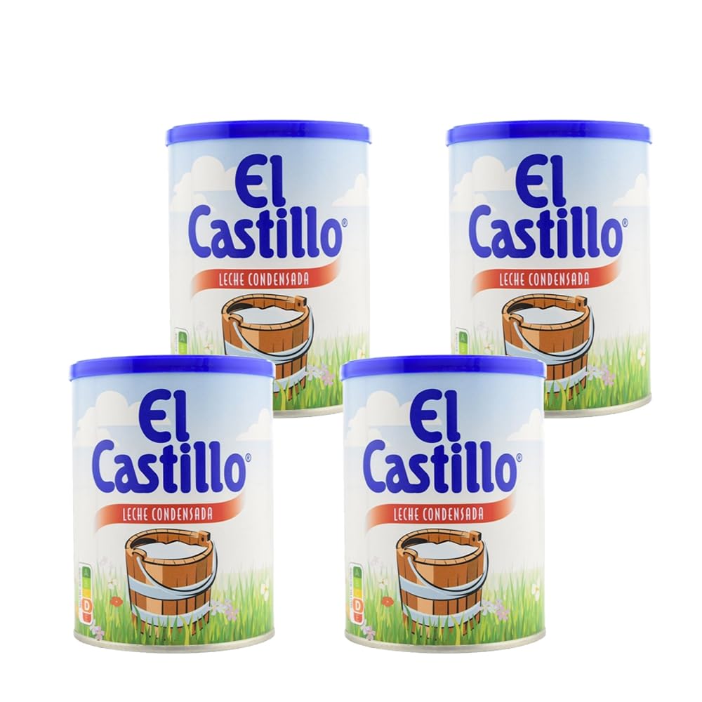 Leche condensada El Castillo 740 g x 4 Latas 2.96 kg