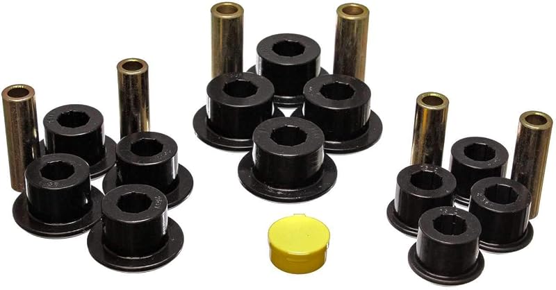 Kit de buchas de mola traseira Energy Suspension 3.2141G para Chevy – Conjunto