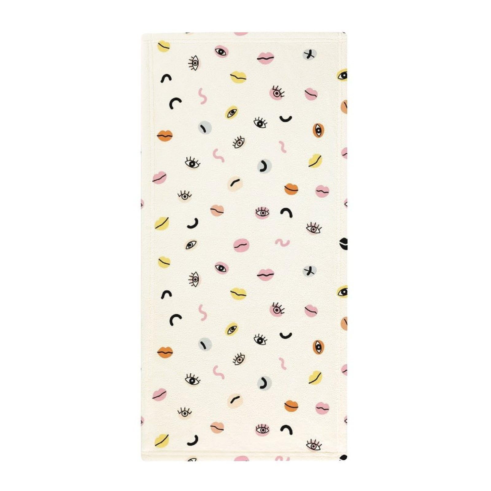 Anceky Multi-Use Kitchen Towels, All Boobs Breast are Beautiful White Absorbent Guest Towels for Hotels, Gym & Quick-Dry Face Care