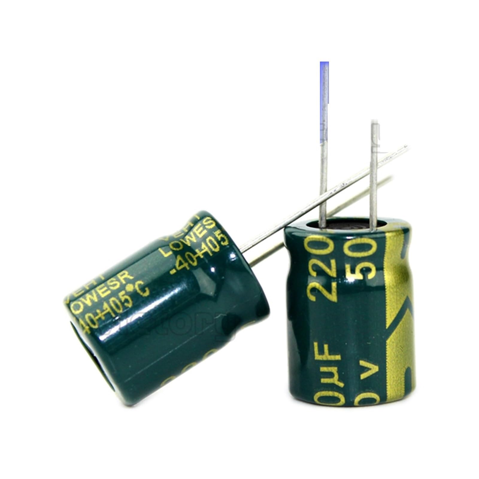 Condensateurs électrolytiques 220 uF 50 V pour réparer TV