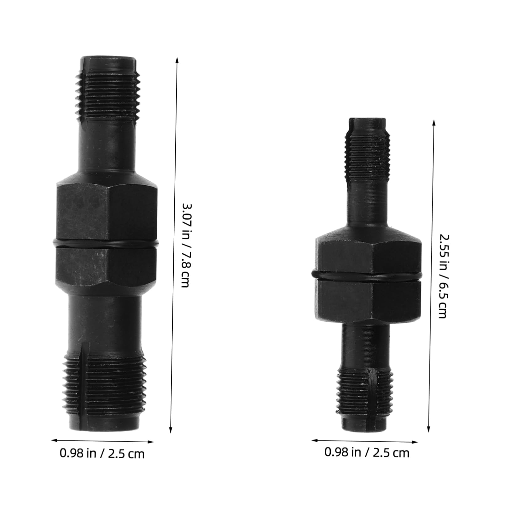 PartyKindom 2pcs Spark Plug Thread Restore Tool Curved Jaw Locking Universal Fit for Automotive Maintenance