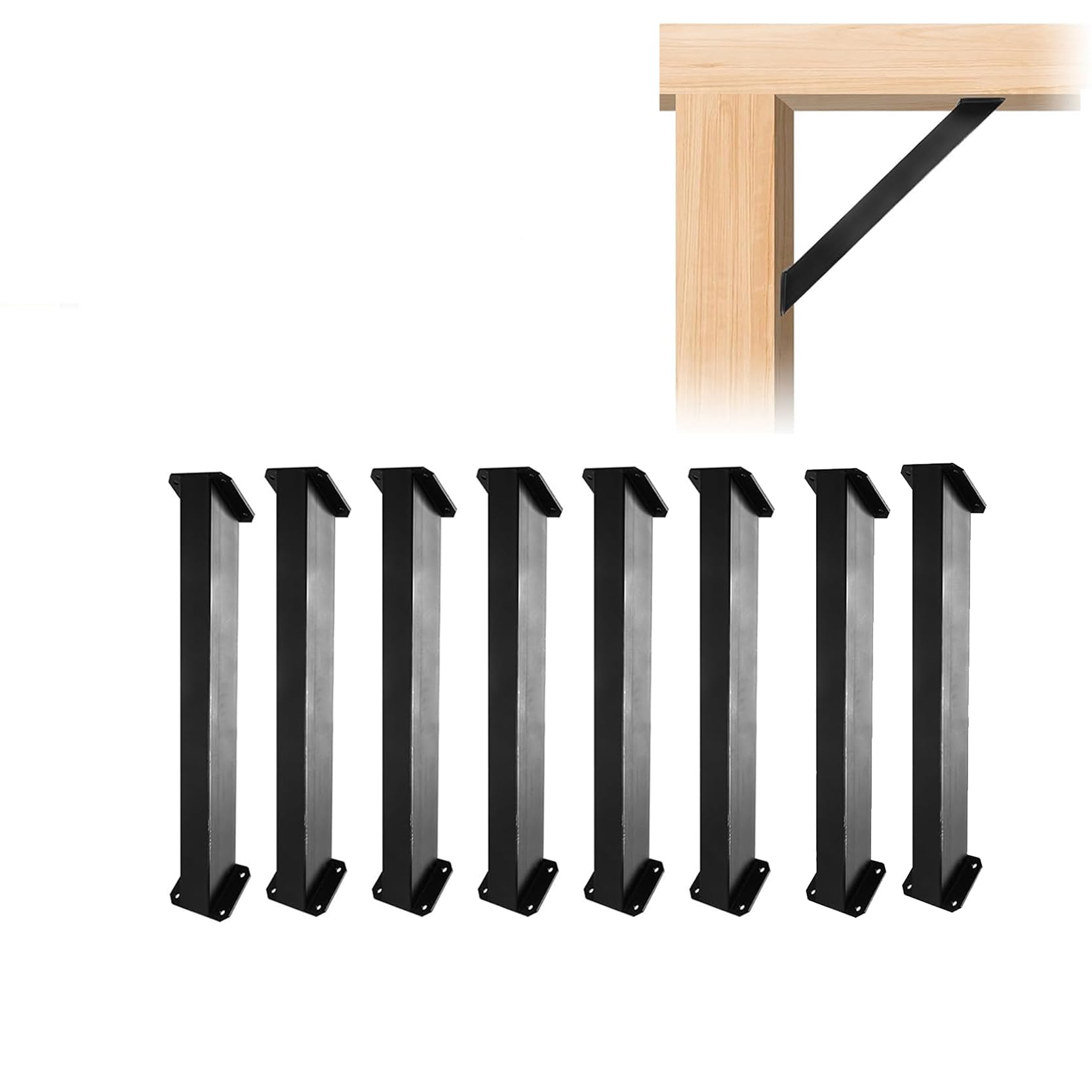 LQSYBHD 45 Degree Angle Support Bracket Pergola Kit Heavy Duty Connectors for Wooden Structures Such as Gazebos Tree Houses Cabins and Patio Kits Pergola Hardware(Size:8pcs)