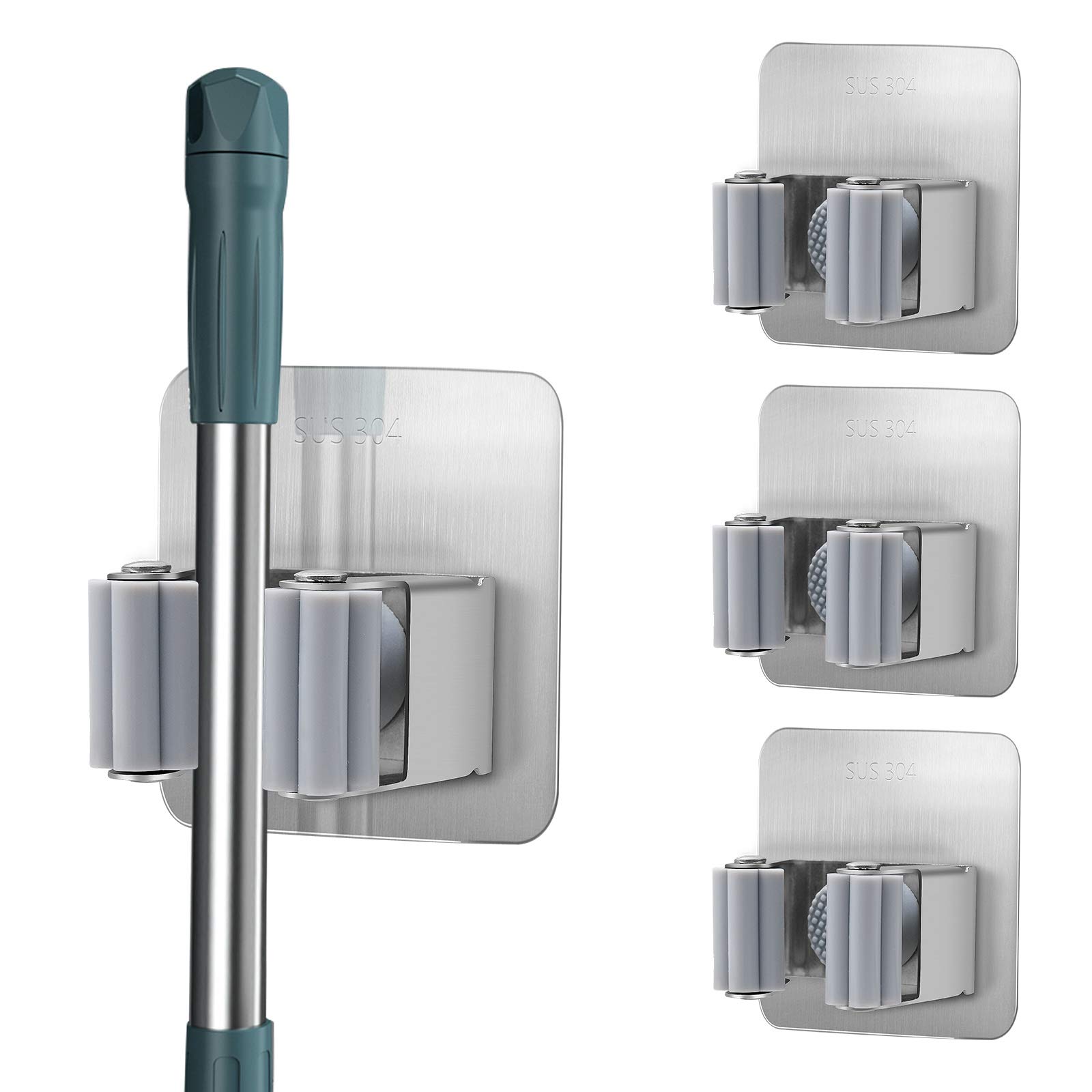 Transparent - Support Mural Auto-adhésif Pour Bouteilles De Shampoing