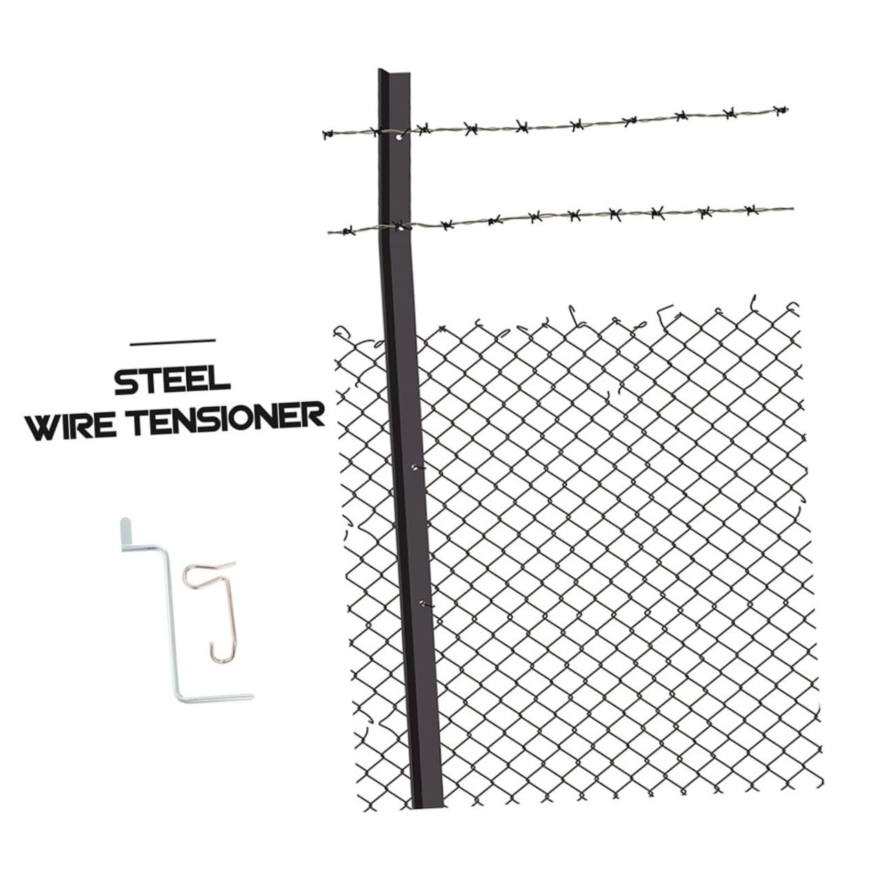 Fence Wire Tensioner Metal Fencing Tightener High Tensile Wire Fencing Fasteners Perfect for DIY Projects