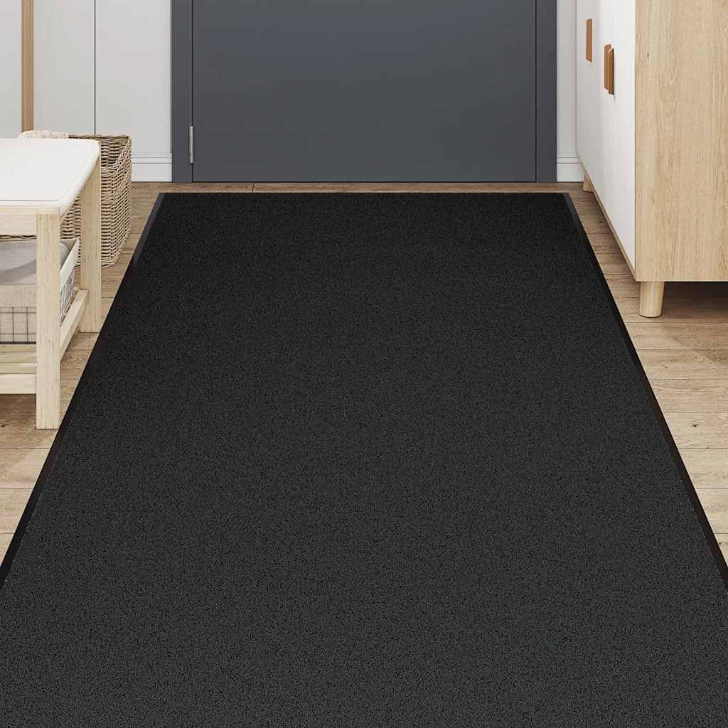 Paillasson Noir 115x500 cm Polypropylène Antidérapant