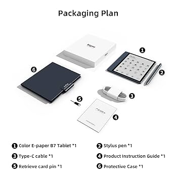 Bigme B7 7-calowy kolorowy tablet z pamięcią 8 + 128 GB i