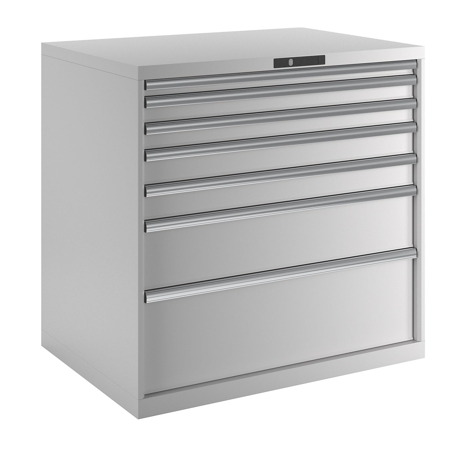 Lista | Schubladenschrank | Stahl | lichtgrau RAL 7035 | Tragkraft 200 kg