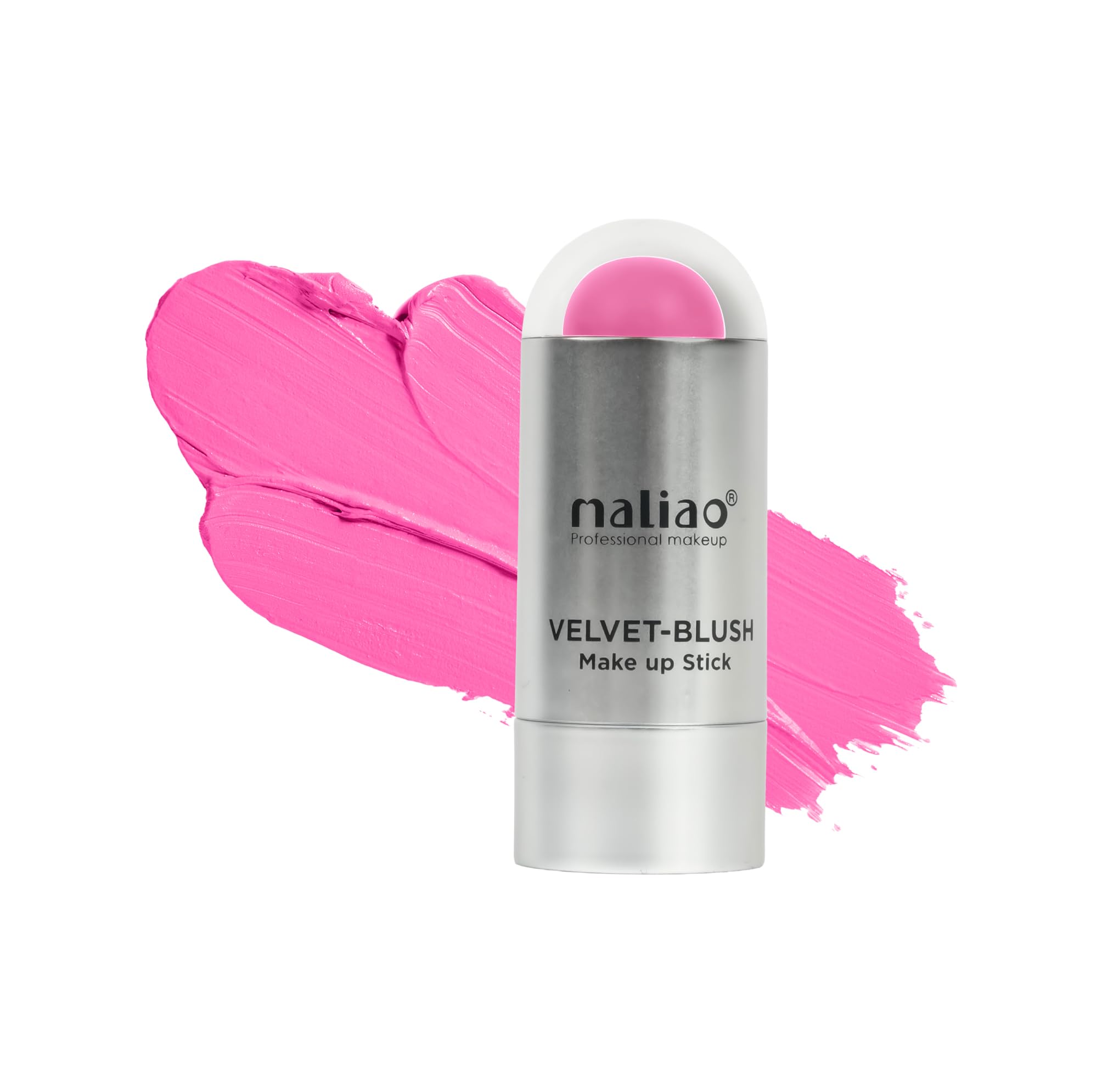 Maliao Velvet Blush Makeup Stick - Luxurious Flush for All Skin Types (02)