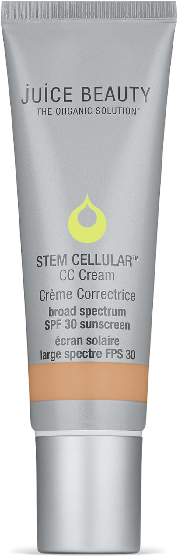 Stem Cellular CC Cream SPF 30 - Beach Glow - 50 mL - Provides Light Glowing Coverage - Vegan, Cruelty Free