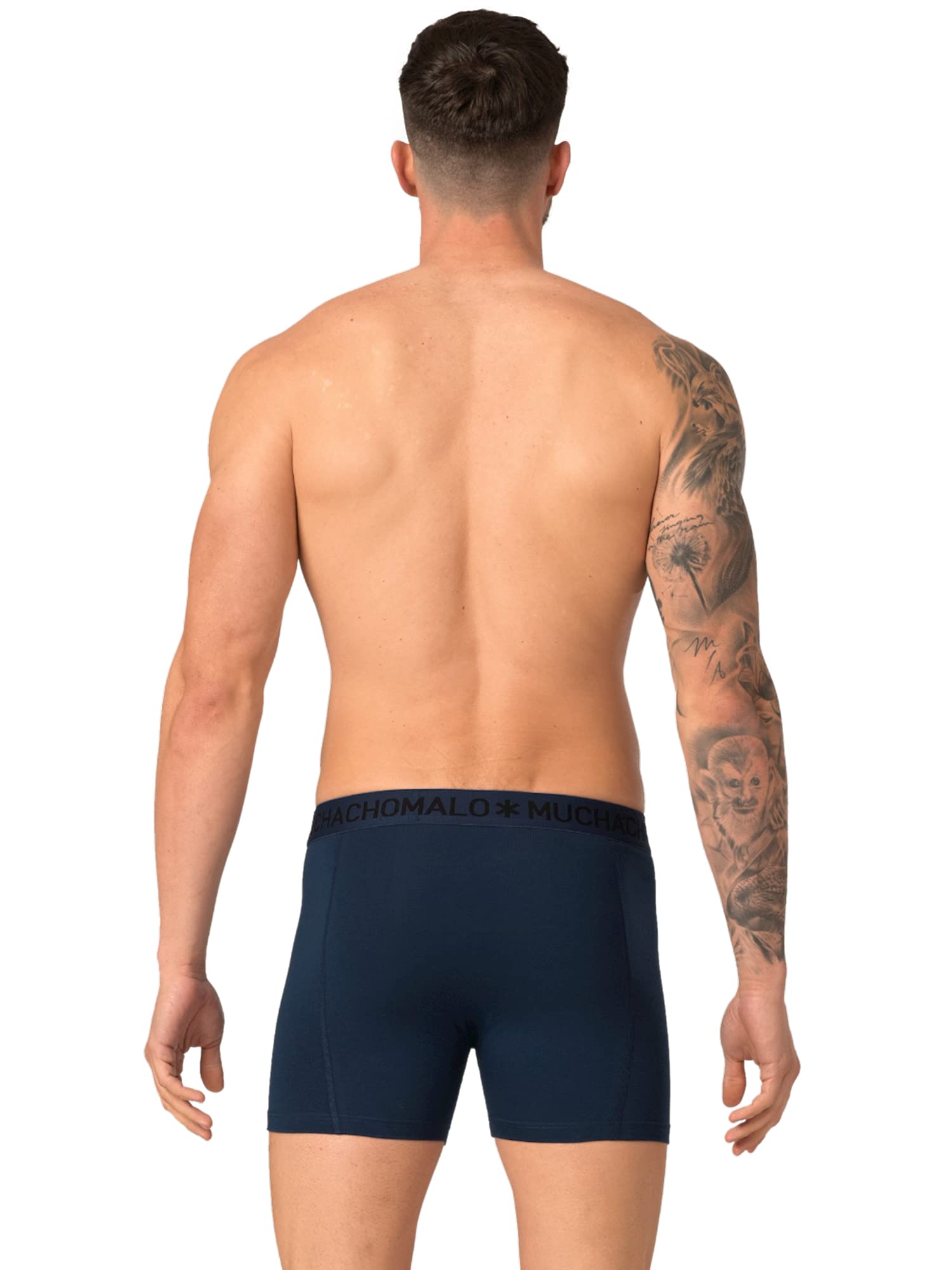 Muchachomalo - Calzoncillos tipo bóxer para hombre, 2 unidades, microfibra.