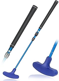 Golf Putter – Single Red Practice Club for Indoor & Outdoor Putting Training, Premium Stainless Steel Shaft, Comfortable Grip, Ideal for Golf Practice & Mini Golf