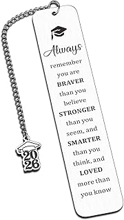 Graduation Gifts for Teen Boys Girls Senior 2026 High School Graduation Gifts for Her Him Inspirational Bookmark Class of 2026 Grad Gifts for College Student 5th 8th Grade Graduation Decorations Phd