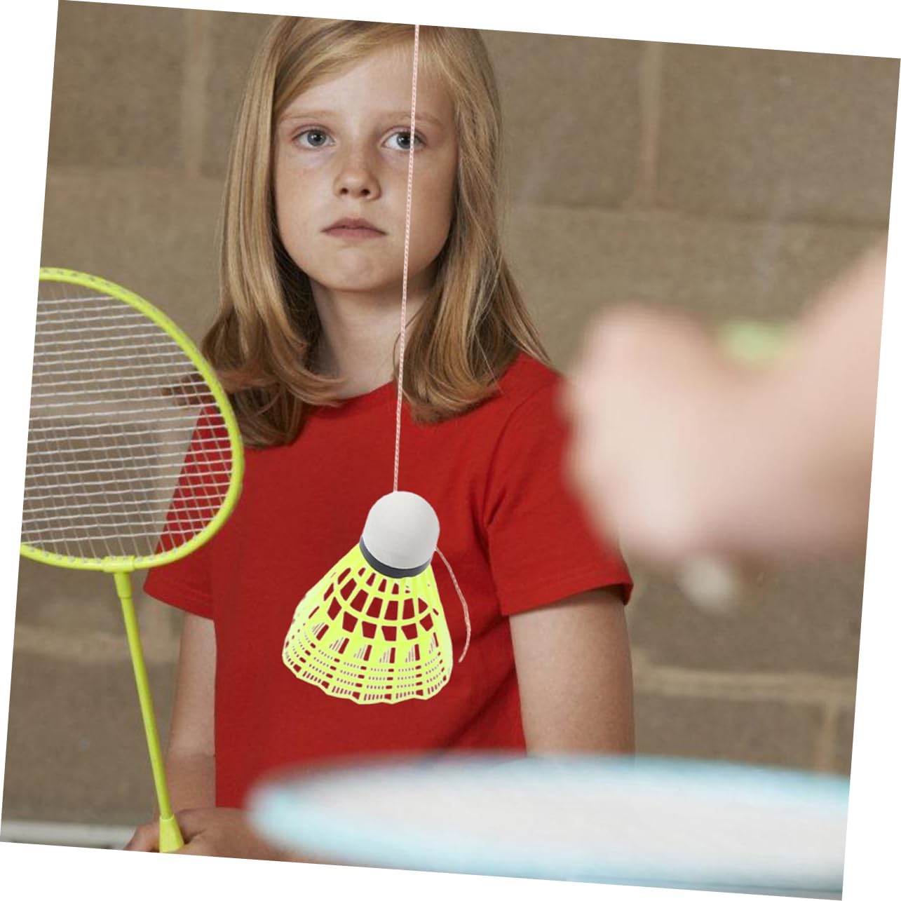 24pcs Badminton Shuttlecocks for Outdoor Student Training Yellow Birdies High Speed and Stability for Recreational Play