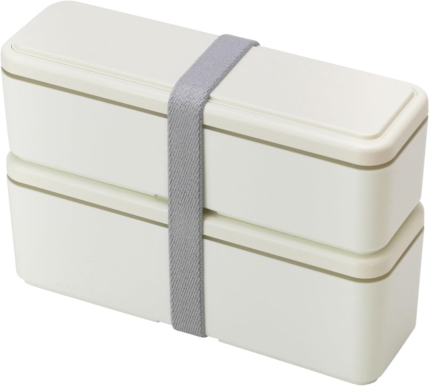 三好製作所 GEL-COOL ランチボックス 保冷剤一体型 Fitシリーズ スリム S+L ホワイト×ホワイト 0101-0099