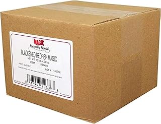 Chef Paul Blackened Redfish Magic Seasoning Blends | Cajun-Style Spices & Seasonings | Gluten-Free, No MSG, Bold Flavor | Perfect for Grilling, Cooking & BBQ | 10 lb. Package (Pack of 1 case)