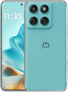Amazon Brand - Solimo for Moto Edge 60 Fusion 5G Premium Transparent Soft Silicon Crystal Clear Back Cover [Transparent]