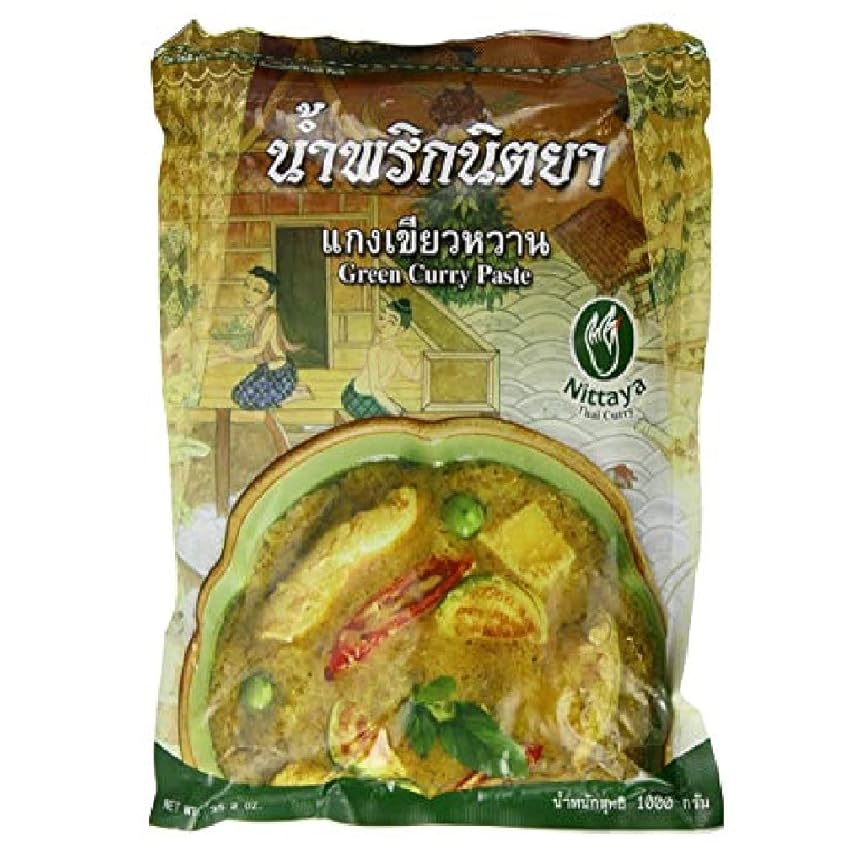 Nittaya Verde Curry Incolla 1 kg