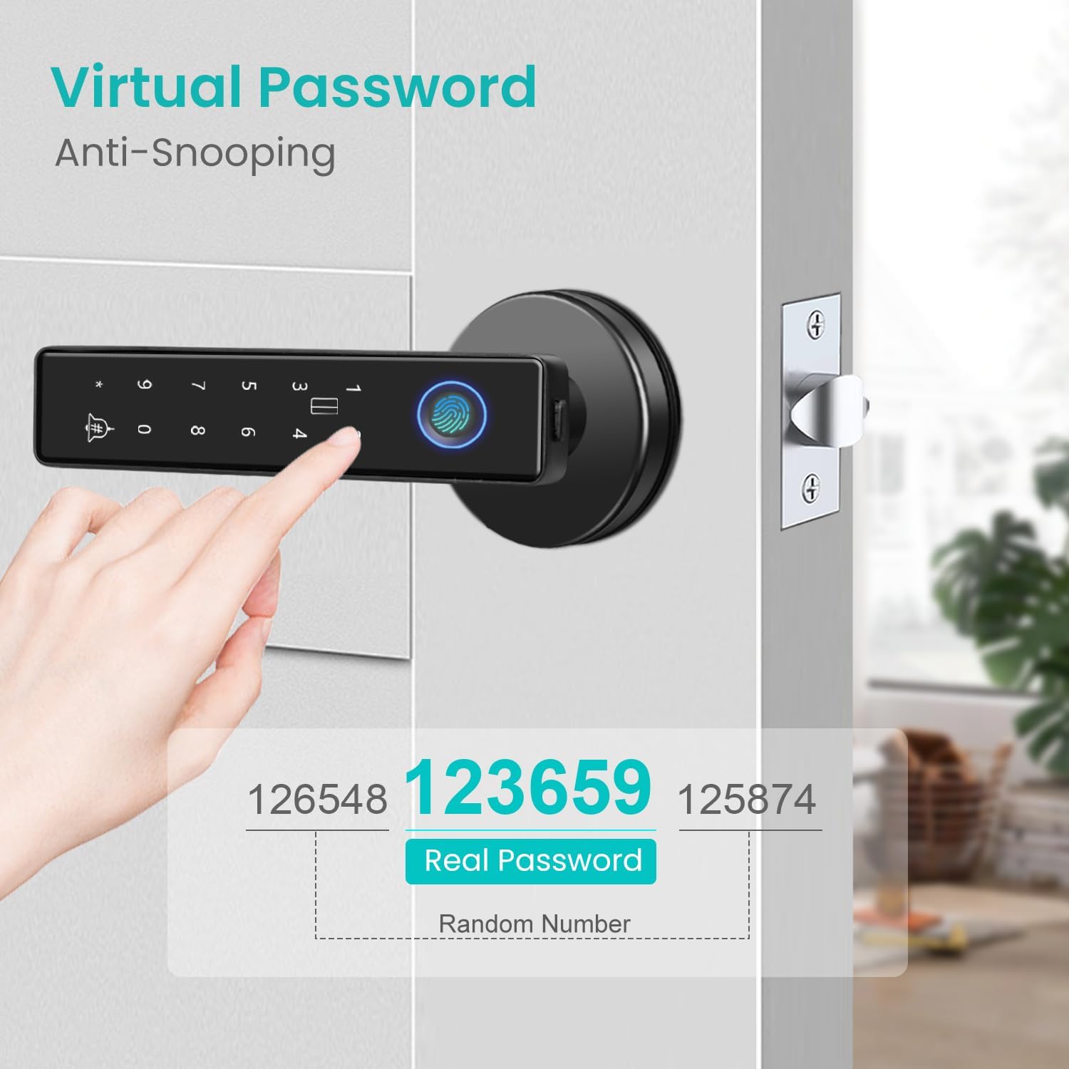 Kuelor Fingerprint Door Lock - Keyless Entry -4