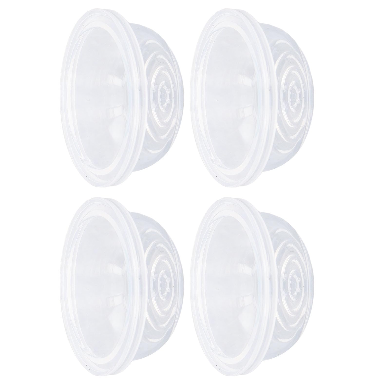 Wearable Breast Pump Parts, Easy Cleaning Replacement Diaphragm 4 Soft Pcs Prevent Leakage to Replace
