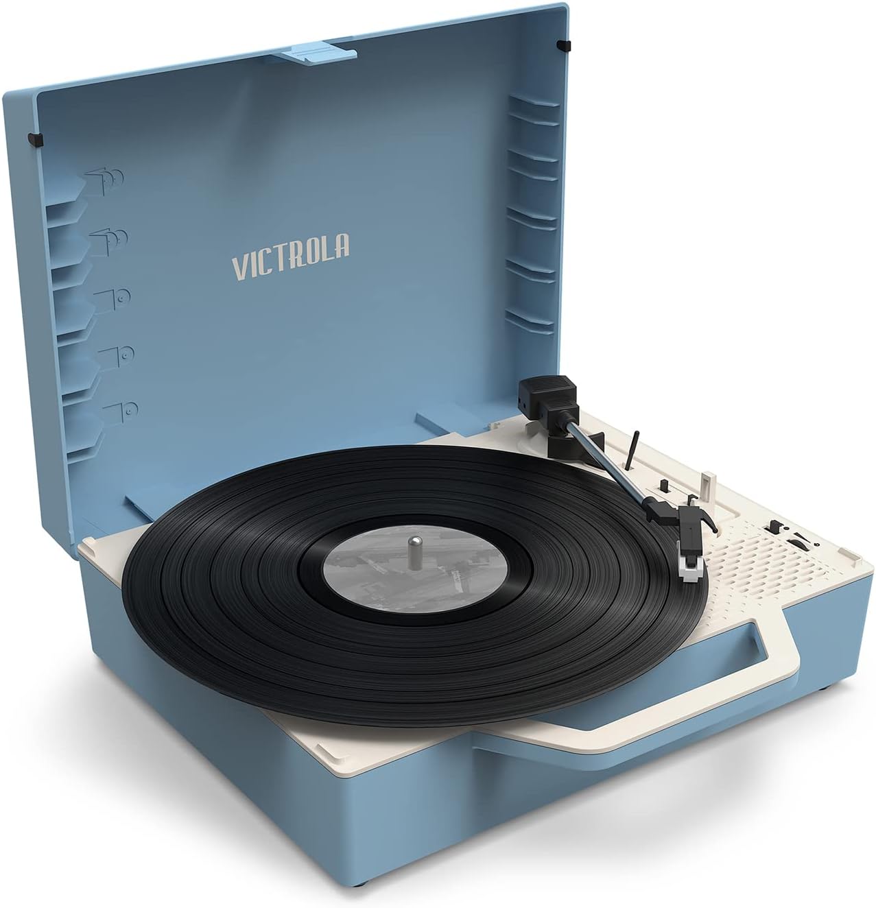 Victrola Re-Spin Sustainable Bluetooth Suitcase Record Player