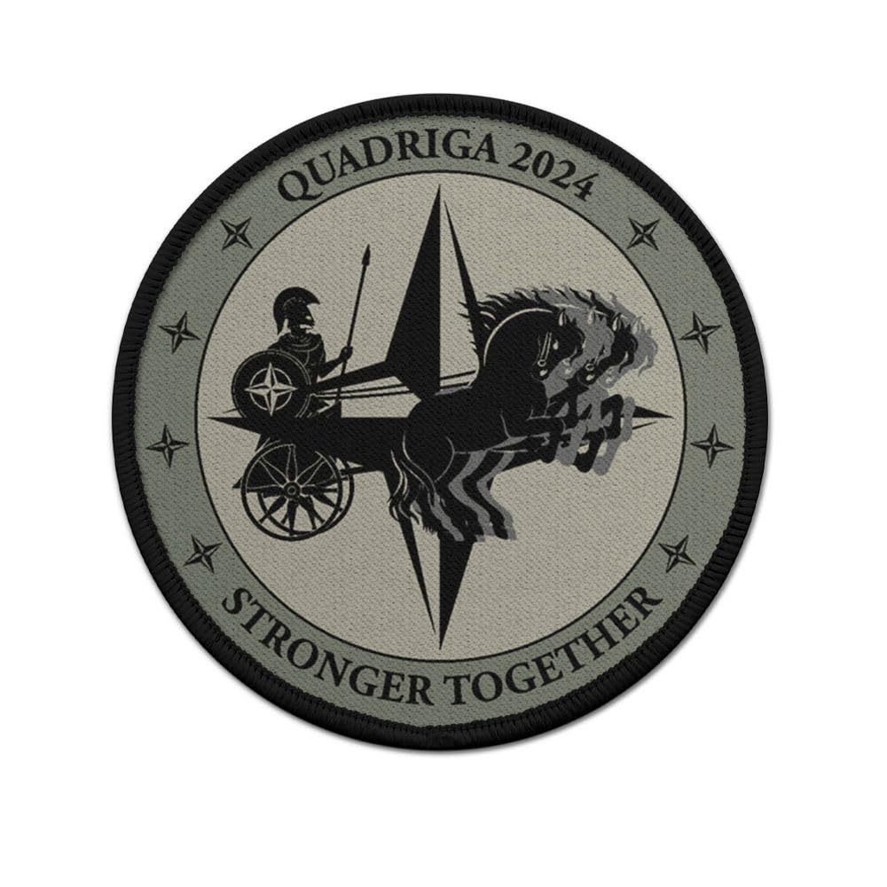 Copytec Patch Camo Quadriga 2024 Tarn naszywka NATO Grand Center Bundeswehra Ćwiczenie #44138