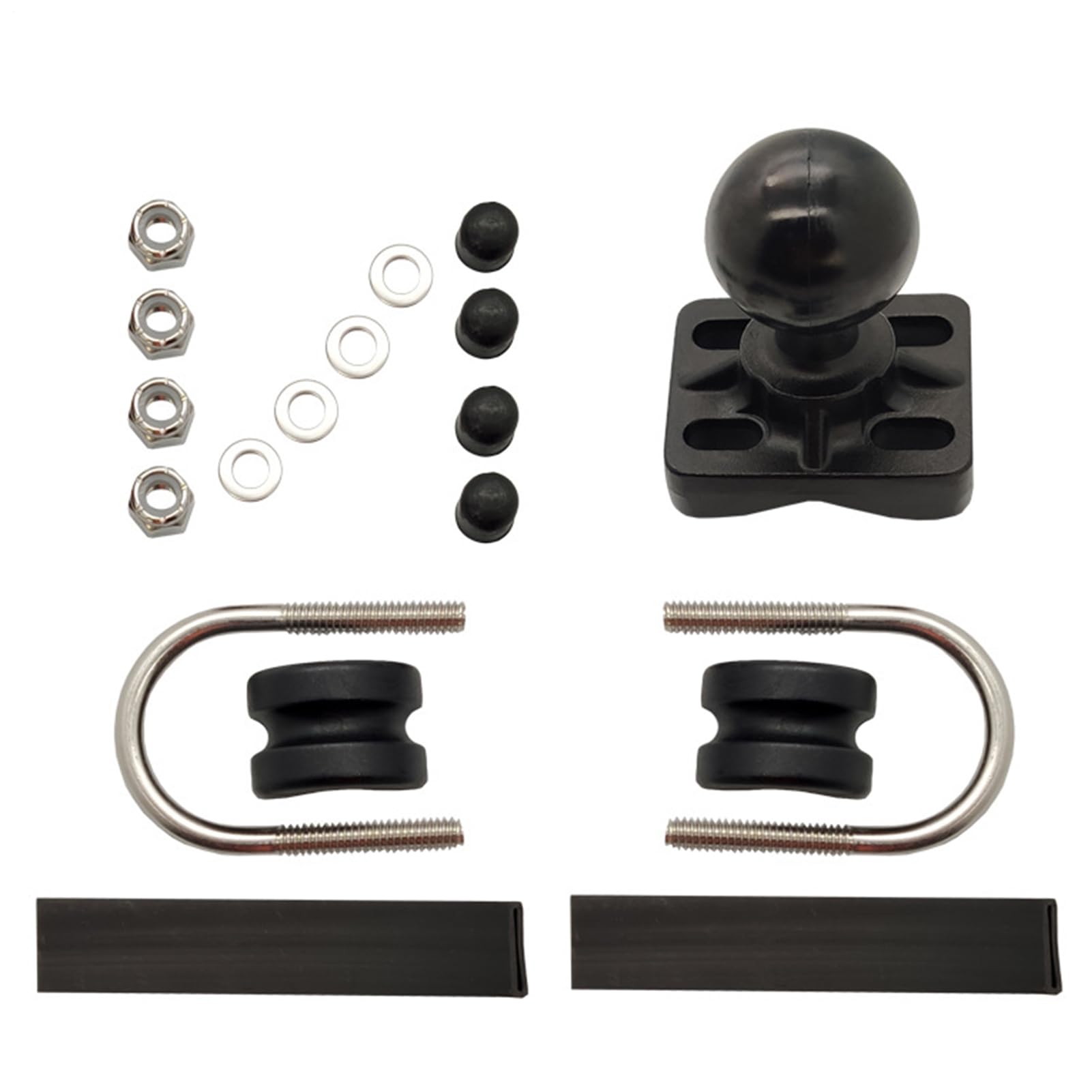 Soporte para cámara de motocicleta manillar resistente ángulo ajustable viaje 7