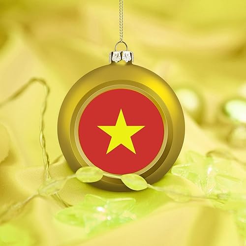 Vista 50 de Adornos dorados de bola de Navidad de Trinidad y Tobago, adorno de bola de bandera de Trinidad y Tobago, adornos de Navidad de bandera nacional