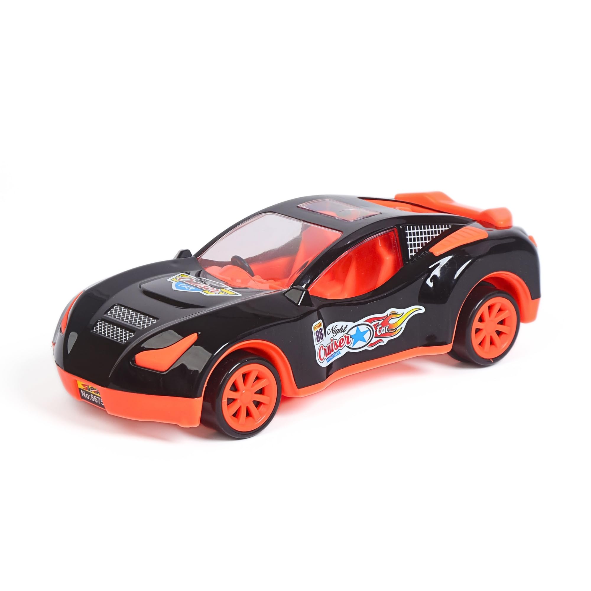 UATOYS Friction Toys for Kids Night Cruiser Friction Car Kids Activity Toys for 5+ year old Child Toys 2-5 years Toy for 1+ years - Black (B0CV7W2Z8C) Amazon Price History, Amazon Price Tracker