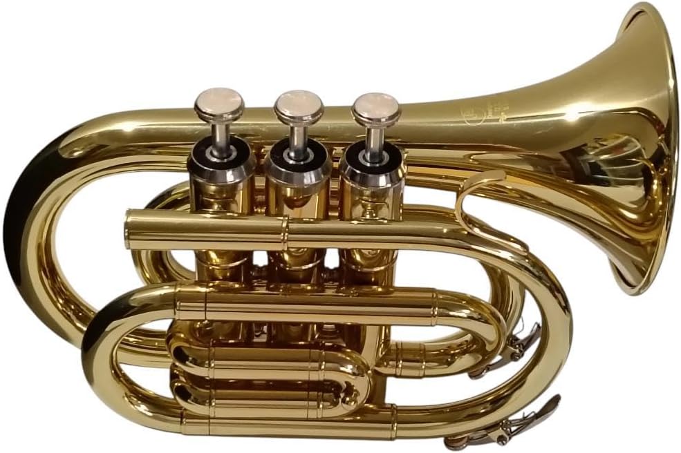 トランペット（ゴールド・シルバー）　キラメッキ楽器#13 トランペット（ゴールド・シルバー） キラメッキ楽器#13