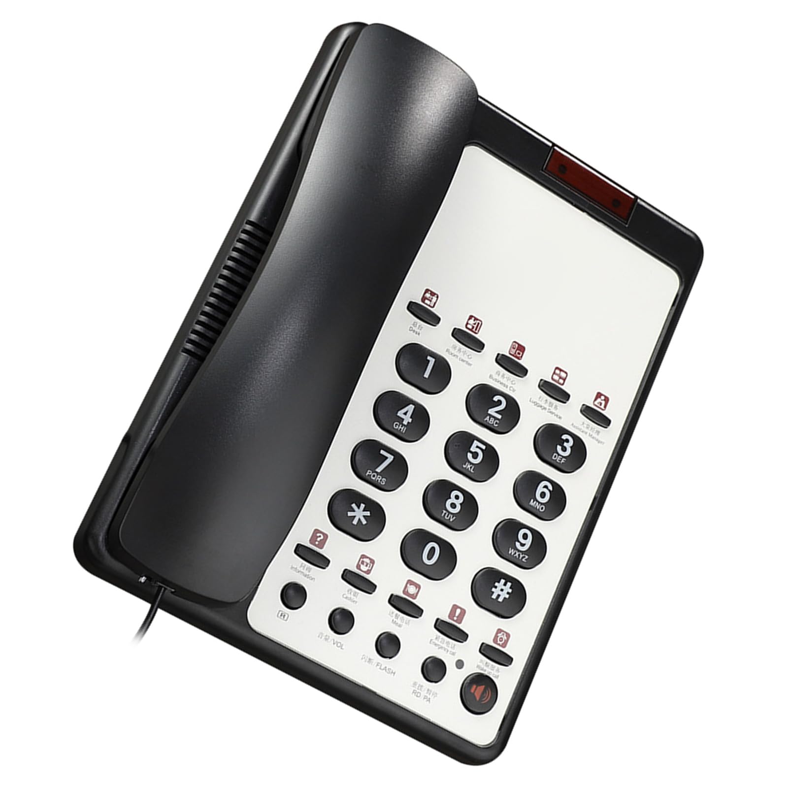 Telefono fisso fisso del telefono con filo di B188B per la reception negli hotel e negli uffici