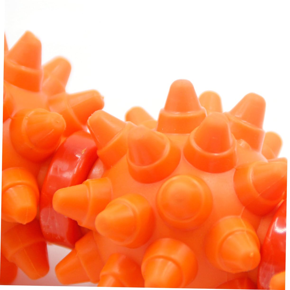 Palo de Masaje para Yoga Naranja, Rodillo Muscular Tpr Pvc