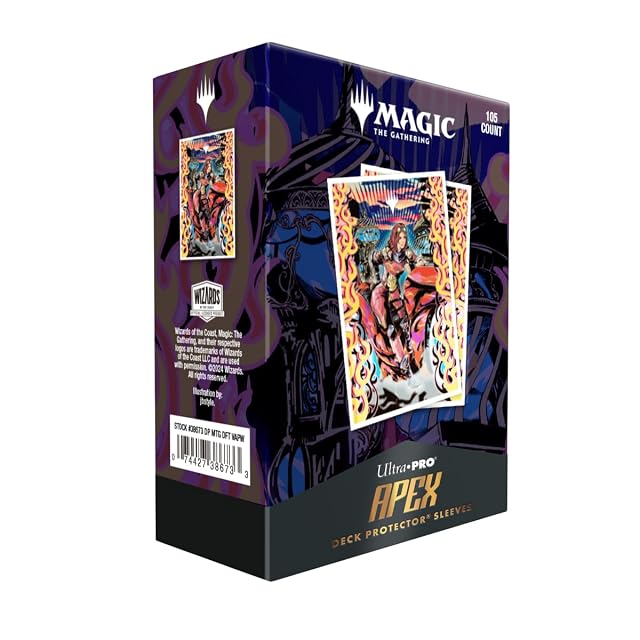 Foto 2 de 5 de Ultra Pro - Magic: The Gathering - Aetherdrift - 105ct Apex Deck Protector sleeves - Variant Art PW