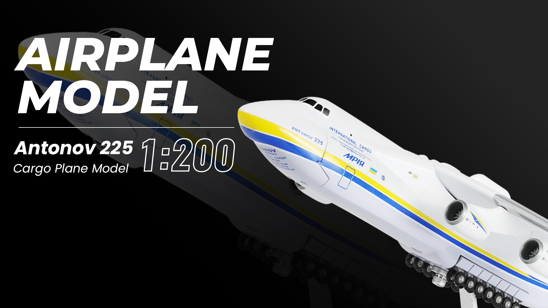 Amazon.com: QIYUMOKE 1/200 Mriya Antonov 225 Openable Cabin