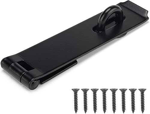 Miniatura 7 de HILLMASTER Cerradura de puerta de alta resistencia de 7-34 pulgadas de acero extra grueso, cerradura de puerta de seguridad, cierre de candado,