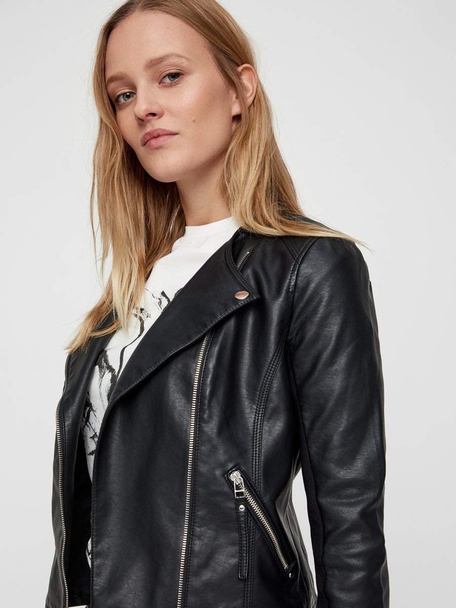 VERO MODA Vmria Fav Short Faux Jacket Noos Blouson Femme