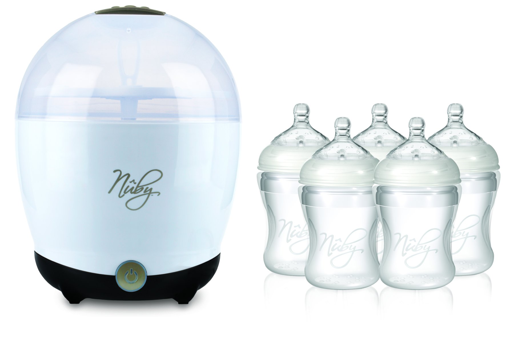 Nuby NTVP31 - Esterilizador de 5 biberones