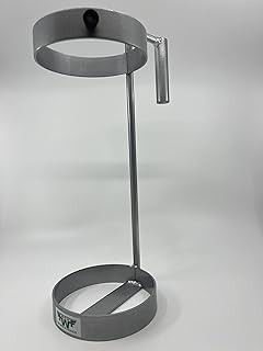 FWF Oxygen Rack for Stryker Hospital BEDS Holds 1 (D OR E Style) Cylinder Diameter 4.3