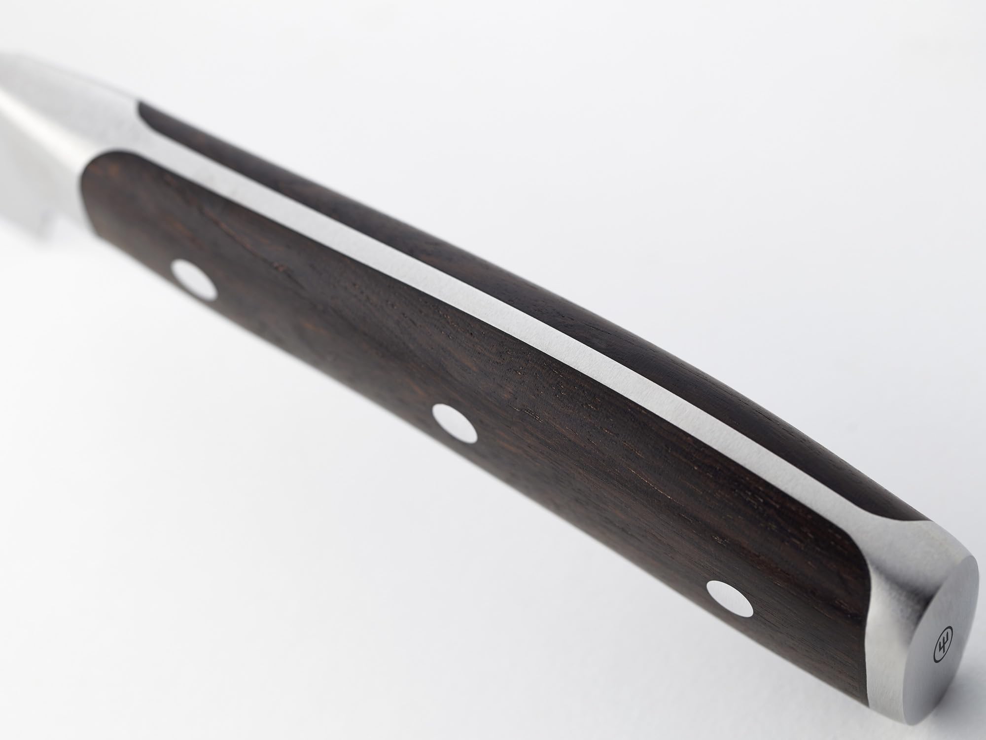 WÜSTHOF Ikon Kochmesser 23 cm, Schwarz,silber
