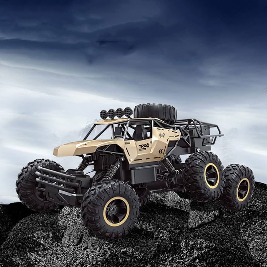 Super Large Alloy Off-Road RC Vehicle Die-cast Body 2.4G