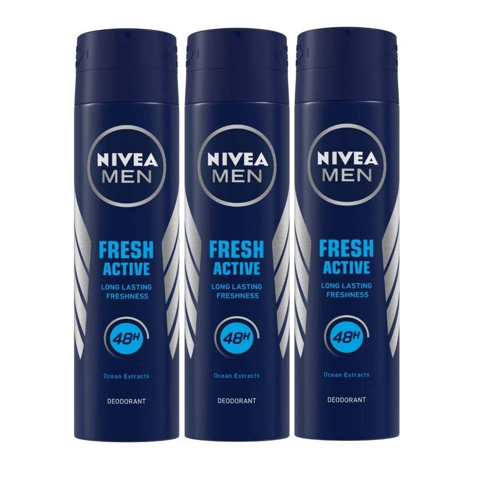 NIVEA Active Liquid Ocean Deodorant For Men (Pack Of 3)-image-43