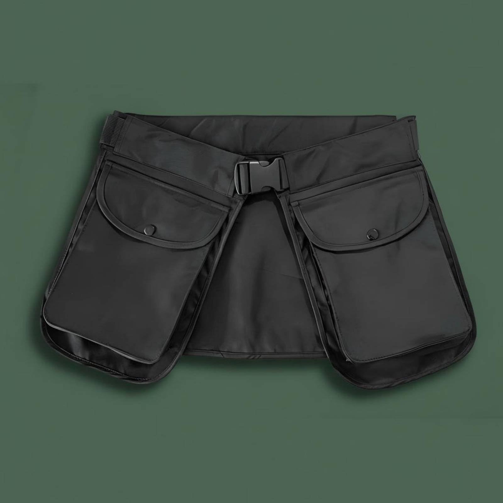 rockible Sac Banane Multifonction Ceinture Sacoche Taille Multi Compartiments Organisation Pratique Fermeture à Glissière Polyester Déperlant Adapté au, Vert, Vert Armée, Taille Unique