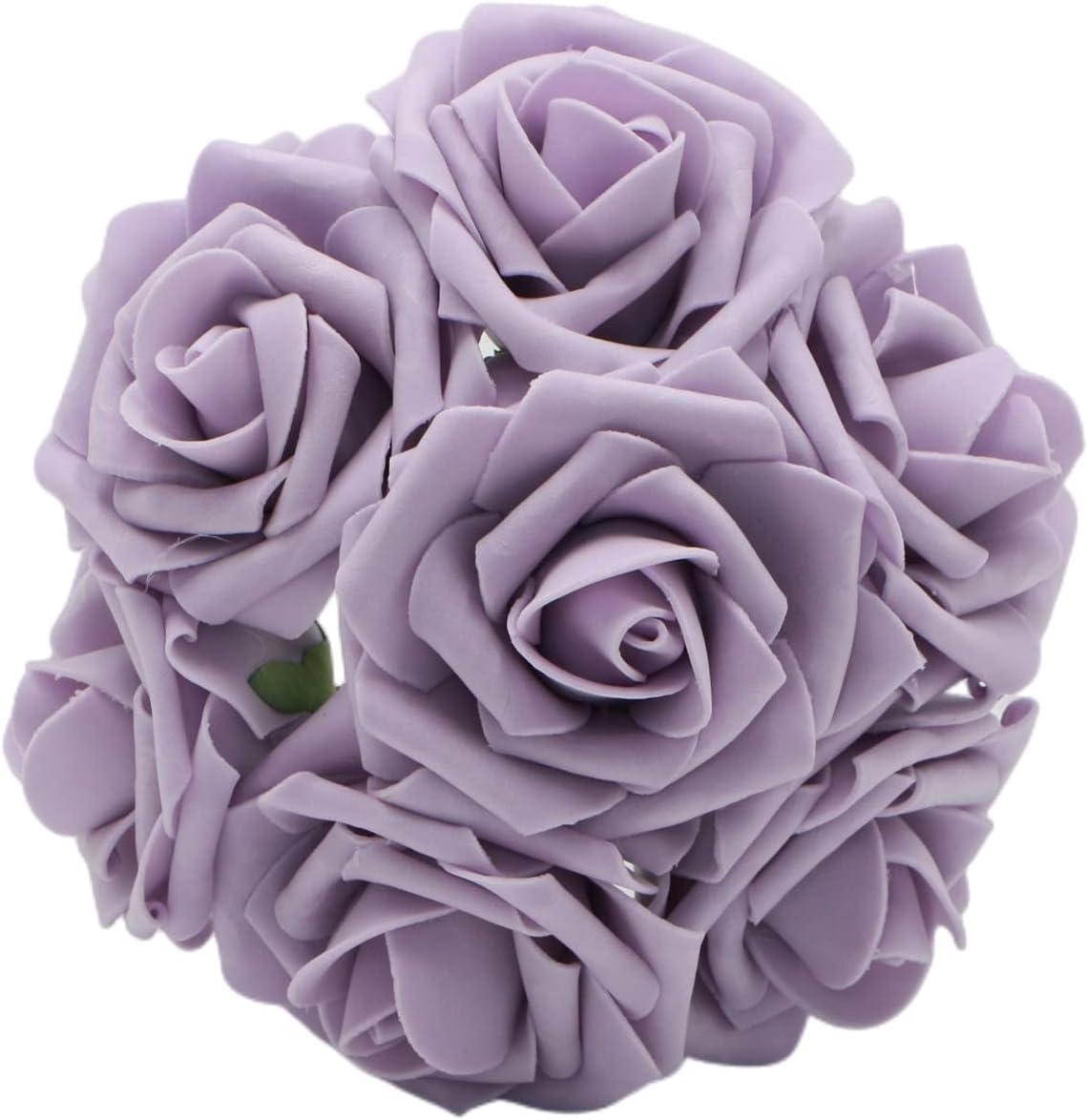 Rina Dark Gray Wedding Flowers, Bulk Artificial Flowers Dark Gray Roses, Dark Grey Flowers for Wedding Bouquets Party Decorations 50pcs, ETEUW3023