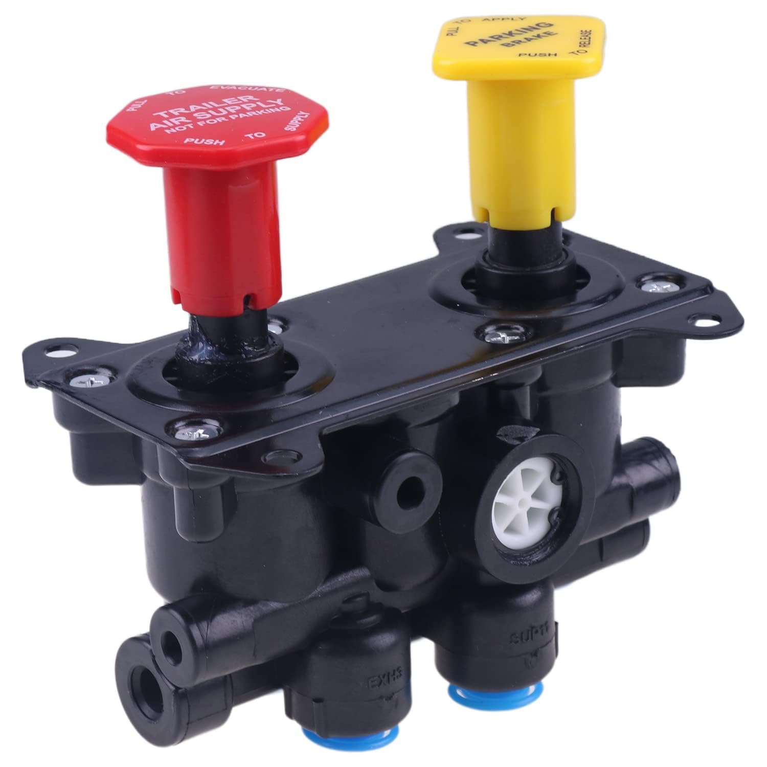 MV3 Dash Air Brake Control Valve 800519 065186 107433 Kompatibel mit Freightliner Kenworth Peterbilt Volvo Western Star Ford Bendix LKW Anhänger Parkmodul