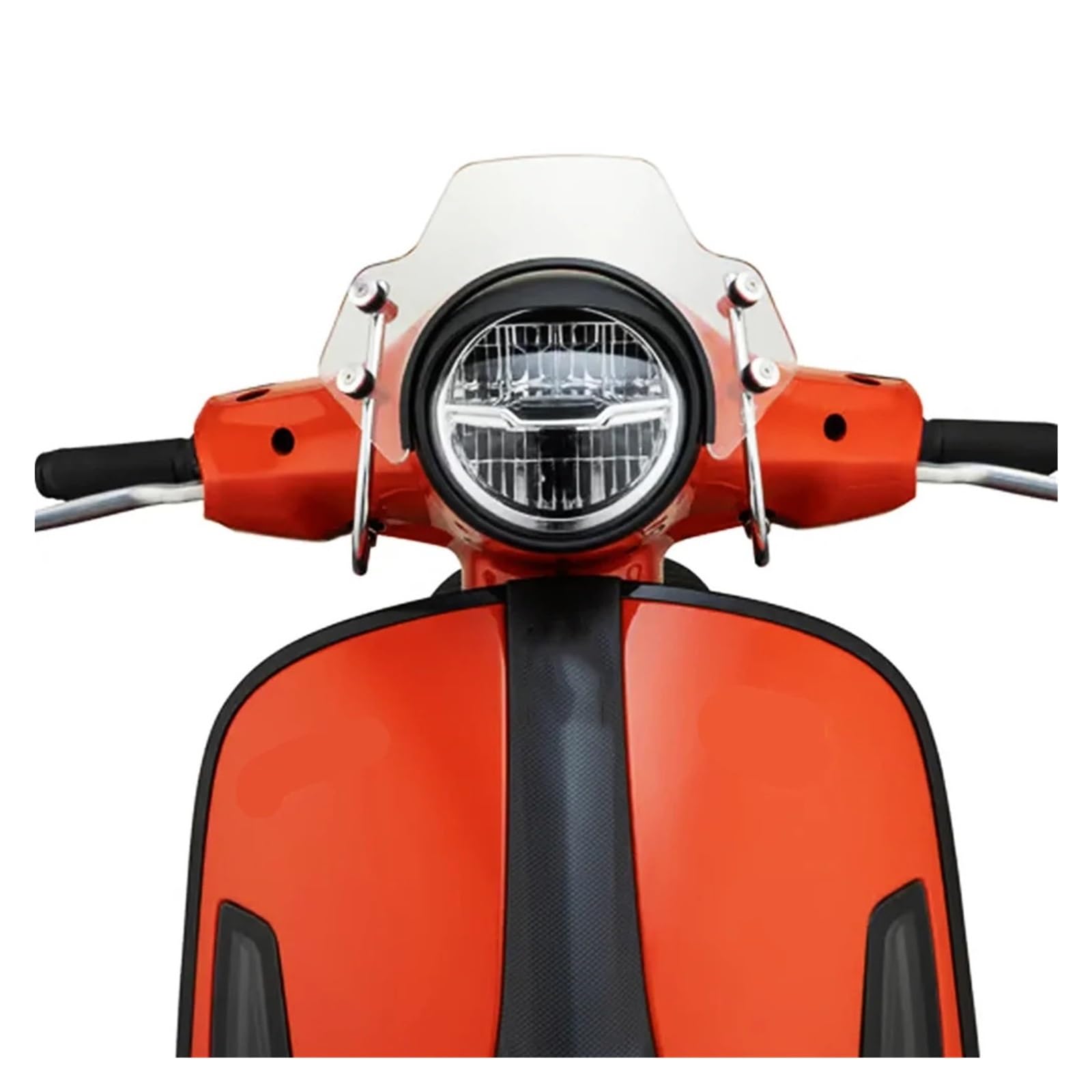 Przednia szyba motocyklowa Osłona Przednia Motocykla Pasująca Do Vespa GTS300, Pasuje Do GTS Super 125-300cc, Przednia Szyba GTS 300 GTS 125 GTS SUPER powietrzadeflektor(Translucent Black)